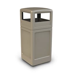 Commercial Zone Products 41.75 in. H X 18.5 in. W X 18.5 in. L Commercial Garbage Can 42 gal Beige