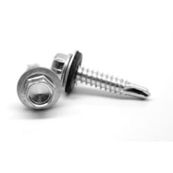 Grip-Rite Pro-Twist No. 12 Sizes X 1 in. L Hex Round Washer Head Sheet Metal Screws 1 lb