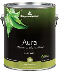 Benjamin Moore Aura Semi-Gloss Base 4 Paint and Primer Interior 1 gal
