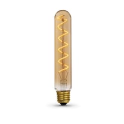 Feit T10 E26 (Medium) LED Bulb Amber 40 Watt Equivalence 1 pk