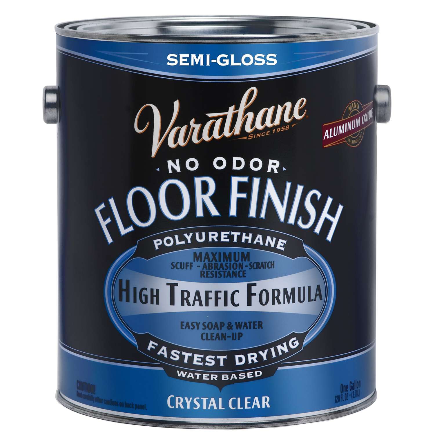 Varathane Floor Finish Semi Gloss Crystal Clear Water Based