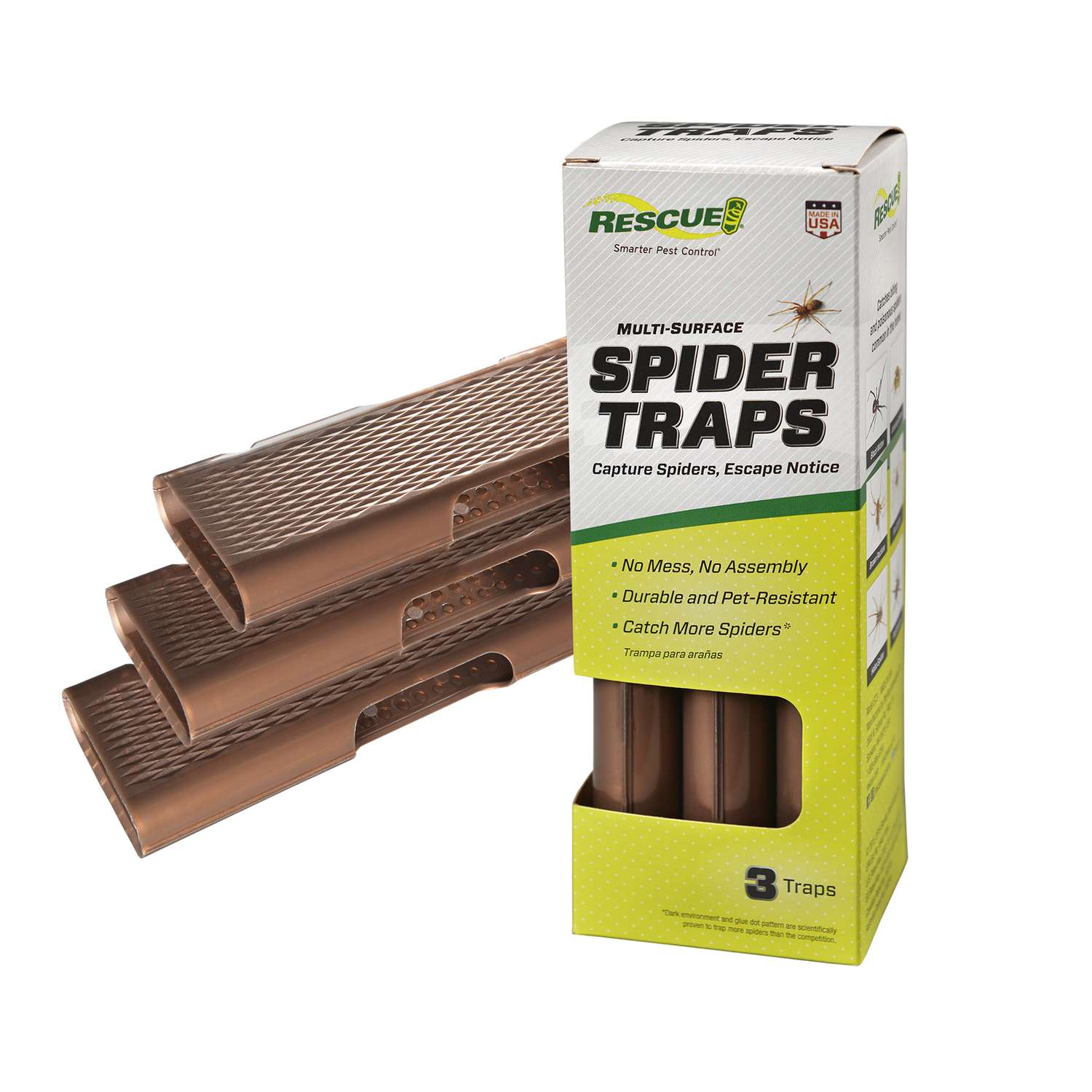 Pic 4 Glue Pest Trap for Spiders and Snakes (3-Packs)