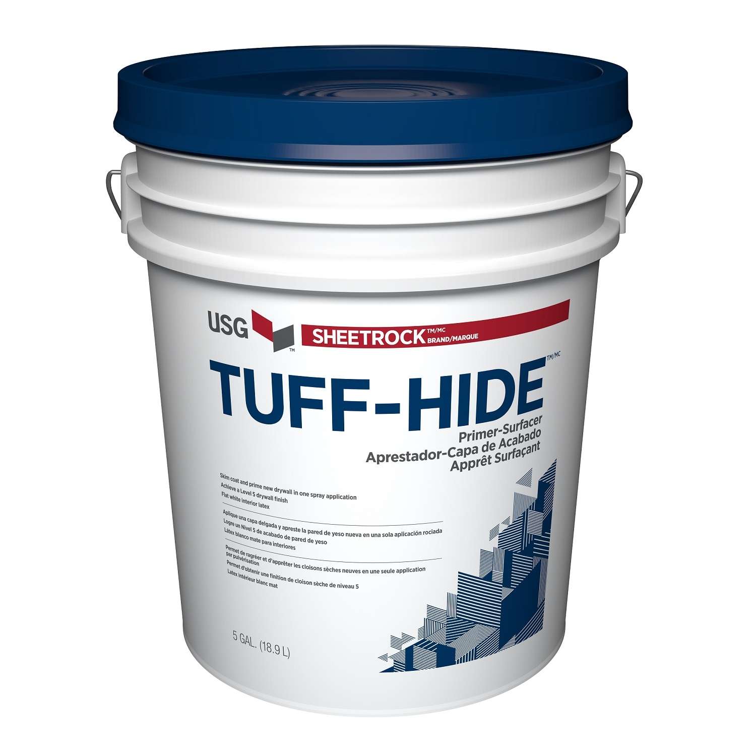 Sheetrock TuffHide White Flat Latex Primer 5 gal Ace Hardware