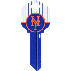 Hillman New York Mets Painted Key House/Office Universal Key Blank Single