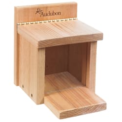 Audubon 1 qt Cedar Munch Box Critter Feeder 1 ports