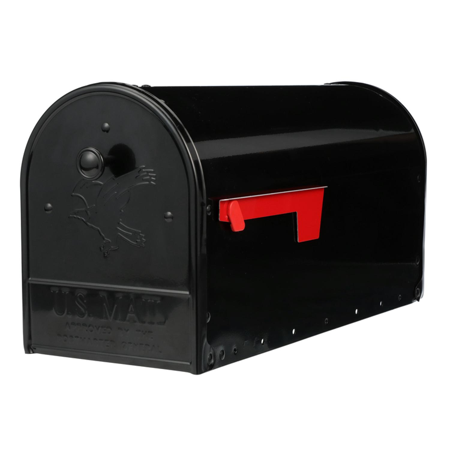 Gibraltar Mailboxes Stanley Extra Large, Steel, Post Mount Mailbox