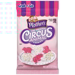 Mother's Grab N' Go Original Circus Animal Cookies 3 oz Bagged
