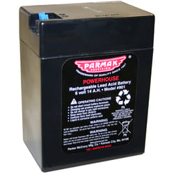Parmak 6 V Replacement Battery Black
