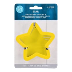 R&M International Corp Yellow Plastic Cookie Cutter