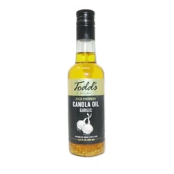 Todd's Garlic Canola Oil 8.45 oz