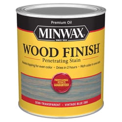 Minwax Wood Finish Semi-Transparent Vintage Blue Oil-Based Penetrating Wood Stain 1 qt