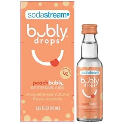 SodaStream Bubly drops Peach Fruit Drops 1.36 oz 1 pk