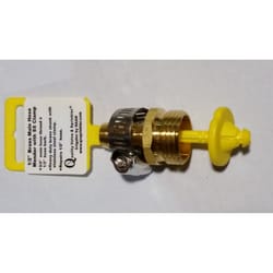 Quality Valve and Sprinkler Brass/Stainless Steel Threaded Male Hose Mender Clamp