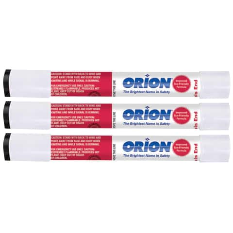 Orion Plastic Hand Held Flare 3 pk - Ace Hardware