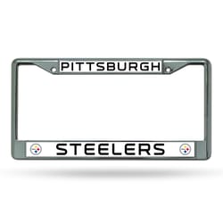Rico Gray Metal Pittsburgh Steelers License Plate Frame