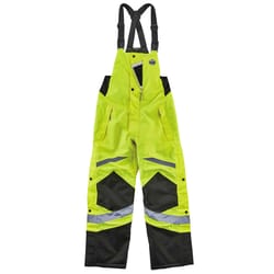 Ergodyne GloWear Unisex Polyester Insulated Bibs Lime L 1 pk