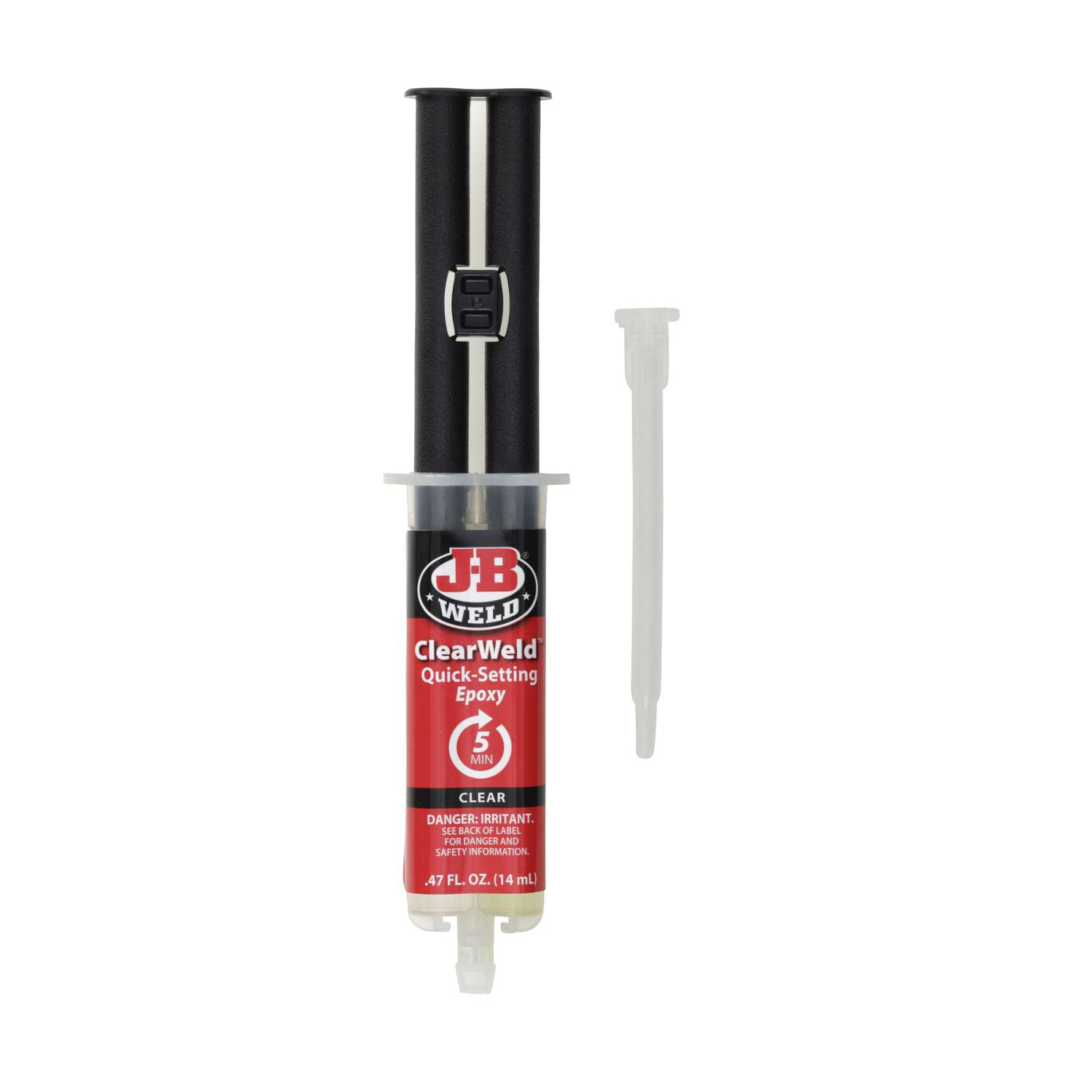 JB Weld Clear Weld High Strength Epoxy Syringes 0.47 oz. Ace Hardware