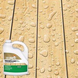Olympic WaterGuard Low Luster Clear Water-Based Waterproofer Wood Protector 1 gal