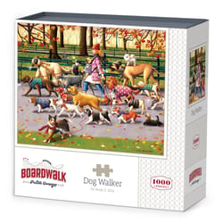 Boardwalk Dog Walker Jigsaw Puzzle 1000 pc