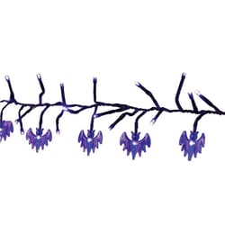 Celebrations Purple 120 ct 9 ft. LED Prelit Bat Lights