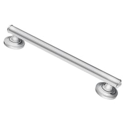 Moen 16 in. L ADA Compliant Chrome Stainless Steel Grab Bar