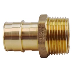 Apollo Expansion PEX / Pex A 1 in. Expansion PEX in to X 1 in. D MPT Brass Male Adapter