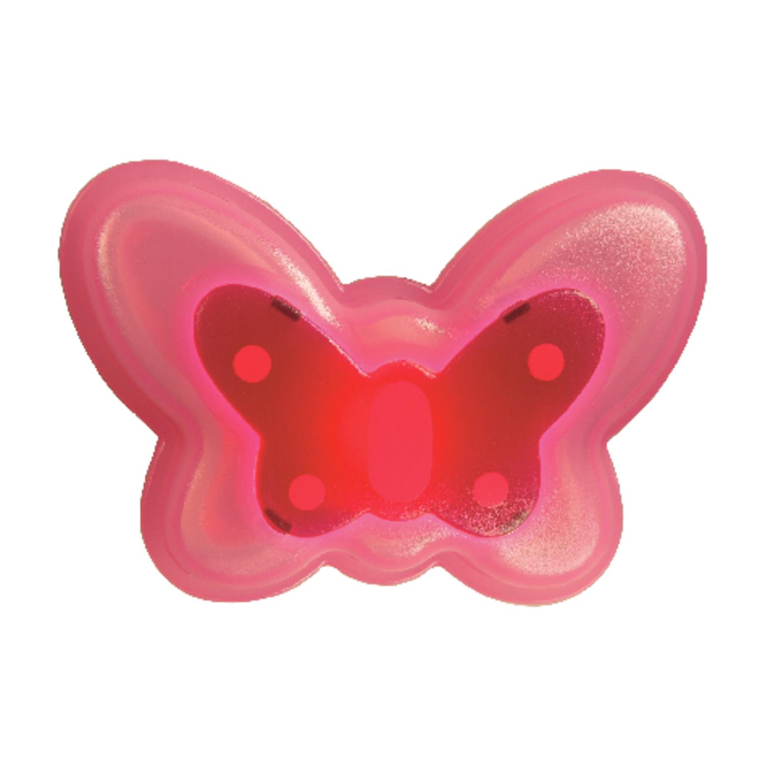 UPC 070686750872 product image for Amerelle Pink Neon Butterfly Night Light (75025) | upcitemdb.com