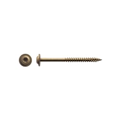 Big Timber No. 10 Sizes X 2-1/2 in. L Star Bronze Deep Cabinet Screws 2000 pk