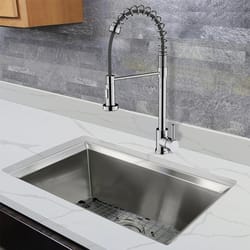 Transolid Cuisine Pro One Handle Chrome Pull-Out Kitchen Faucet