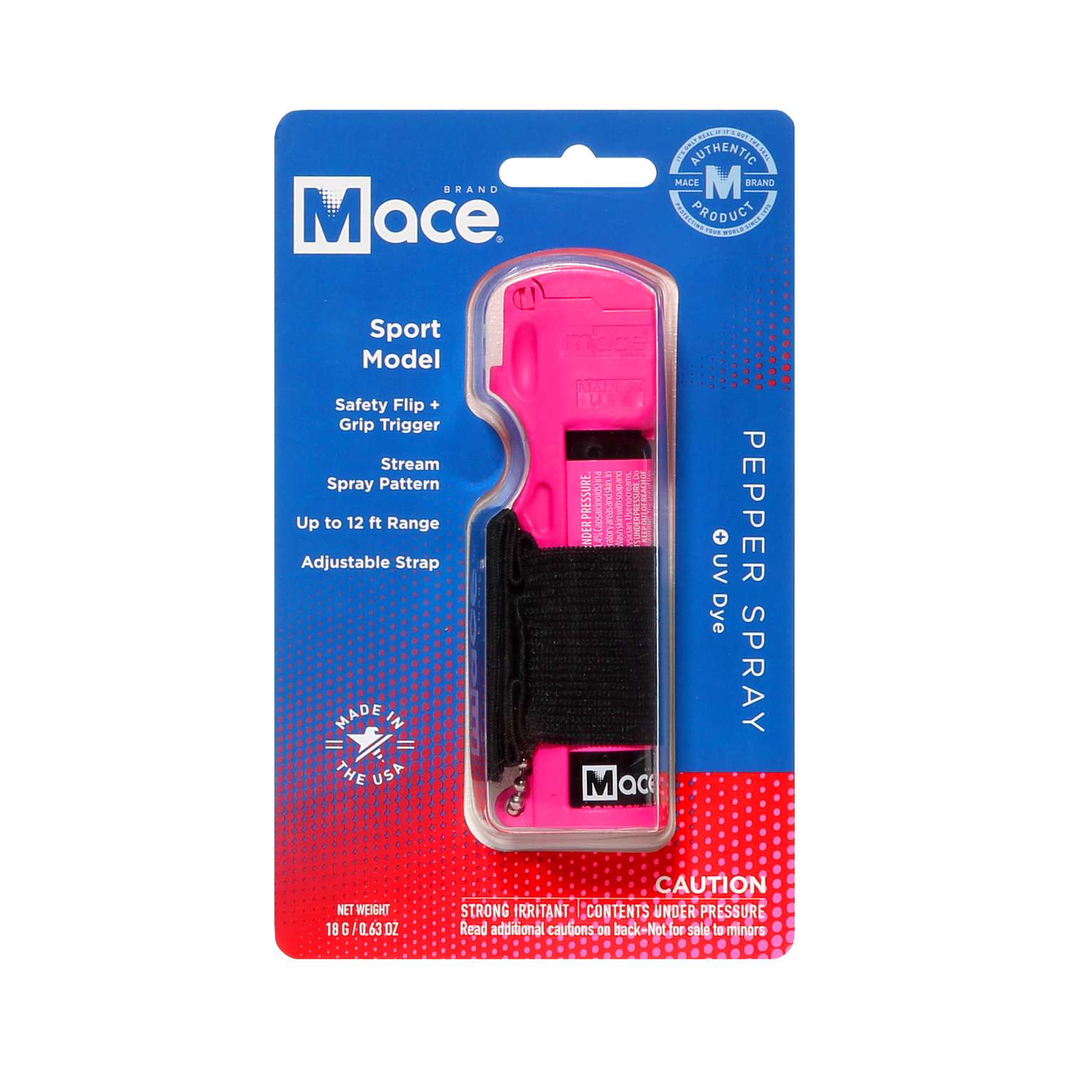 Mace Sport Pink Aluminum/Plastic Pepper Spray - Ace Hardware