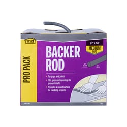 M-D BUILDING PRODUCTS Gray Foam Caulk Backer Rod For Gaps and Openings 3000 in. L X 0.5 in.