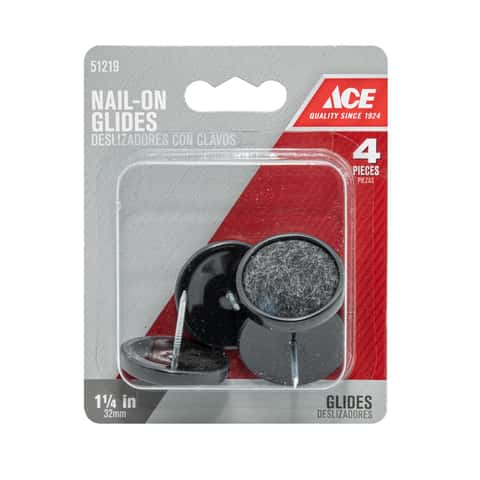 Nail on nylon online chair glides