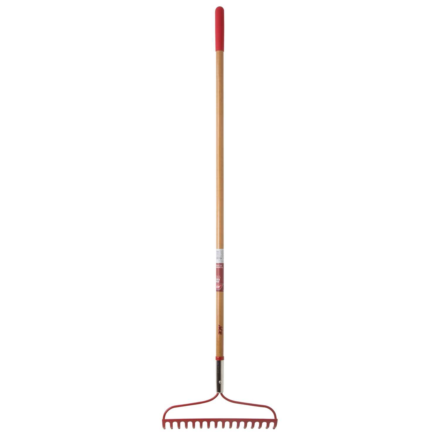 Ace 60 in. L x 16 in. W Steel Hoe/Rake Wood Ace Hardware