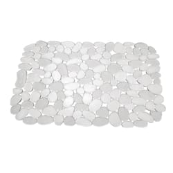 iDesign 15.5 in. L X 12 in. W X 12 in. H Plastic Sink Mat