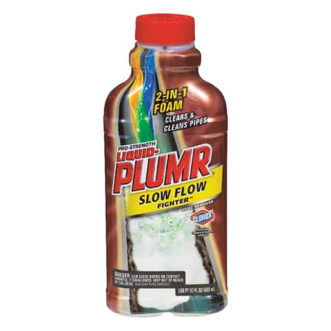 Liquid-Plumr Slow Flow Fighter 17 Oz. Foaming Liquid Drain Opener