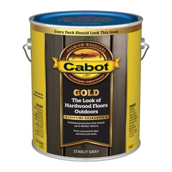 Cabot Gold Low VOC Satin Starlit Gray Deck Varnish 1 gal