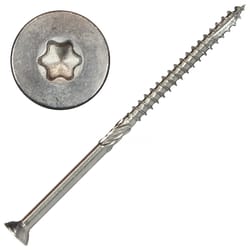 Screw Products Axis No. 10 X 4 in. L Star Stainless Steel Coarse Wood Screws 229 pk