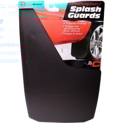 RoadSport Premier Fit Black C Splash Guard 2 pk