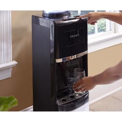 Primo Water Deluxe 3-5 gal Black Water Dispenser Stainless Steel