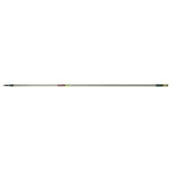 Wooster Sherlock GT Telescoping 16 ft. L X 1-7/8 in. D Aluminum/Fiberglass Extension Pole Green/Gray