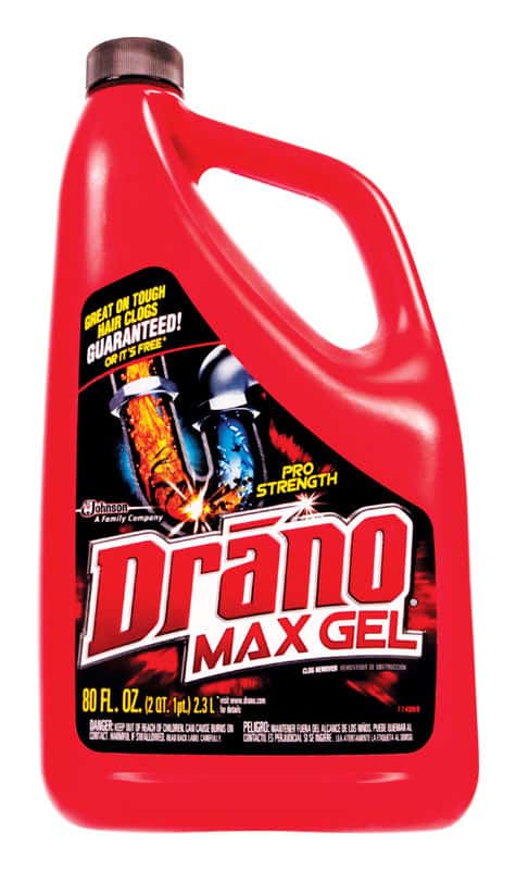 Drano Hair Clog Remover 16 oz Clears hair clogs quickly. 3 pack