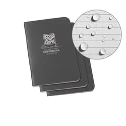 Rite in the Rain 3.25 in. W X 4.625 each L Side Stapled Gray All-Weather Notebook