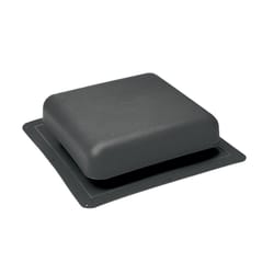 Master Flow 4 in. H X 18 in. W X 18.5 in. L Weatherwood Resin Roof Vent