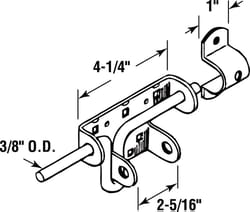 Prime-Line Steel Slide Bolt Latch