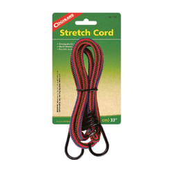 Coghlan's Multicolored Bungee Stretch Cord 33 in. L X 0.315 in. 99 lb 1 pk