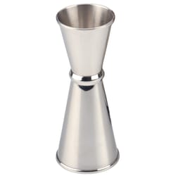 RSVP International Endurance Silver Stainless Steel Double Jigger