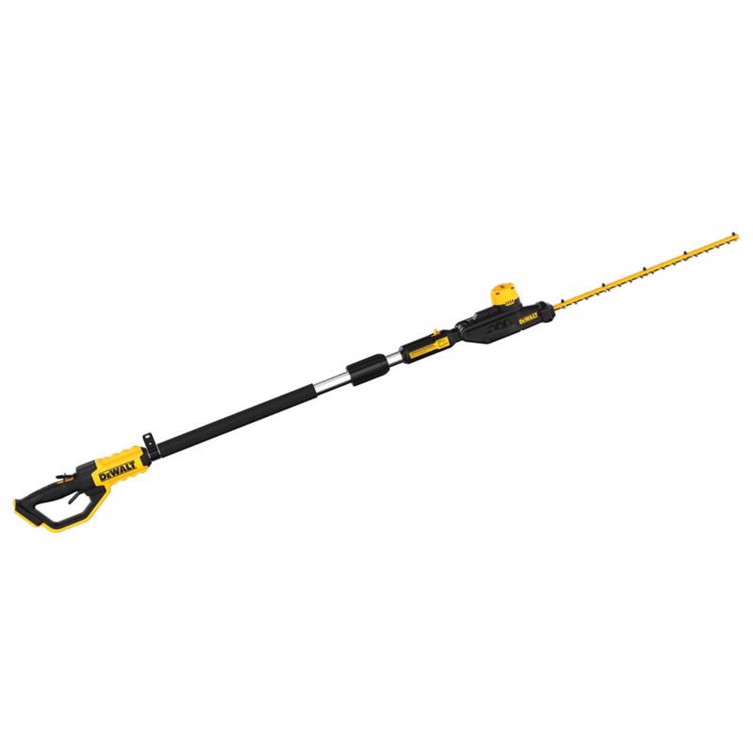 Photos - Hedge Trimmer DeWALT 20V MAX DCPH820B 22 in. 20 V Battery Pole  Tool Only 