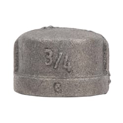 STZ Industries 3/4 in. FIP each Black Malleable Iron Cap