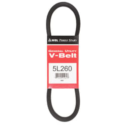 Mitsuboshi FHP General Utility V-Belt 0.67 in. W X 26 in. L For Fractional Horsepower Motors