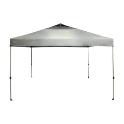Crown Shade One Touch Polyester Mighty Shade Canopy 9.4 ft. H X 12 ft. W X 12 ft. L